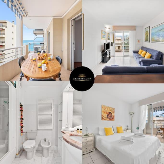 Riviera Prestige - Front De Mer - Terrasse - Parking Roquebrune-Cap-Martin Exteriör bild