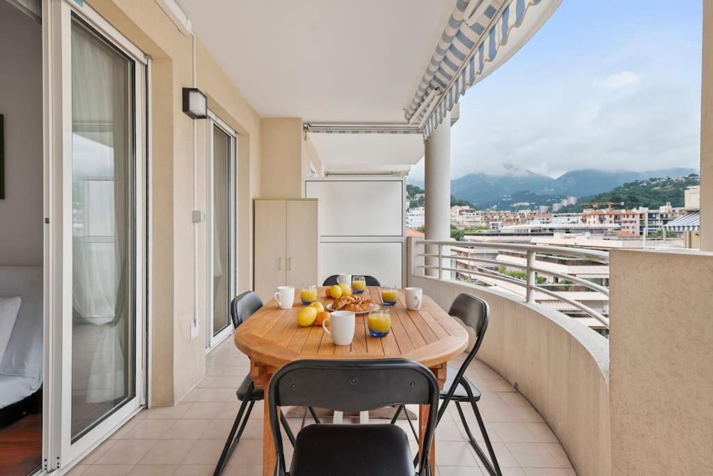 Riviera Prestige - Front De Mer - Terrasse - Parking Roquebrune-Cap-Martin Exteriör bild